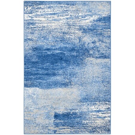 Safavieh Adirondack Power Loomed Rectangle Rug- Silver - Blue- 2 ft. 6 in. x 4 ft. ADR112F-24